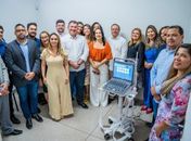 Saúde da mulher: prefeito Luciano Barbosa entrega aparelho de ultrassonografia na UBS do Itapoã