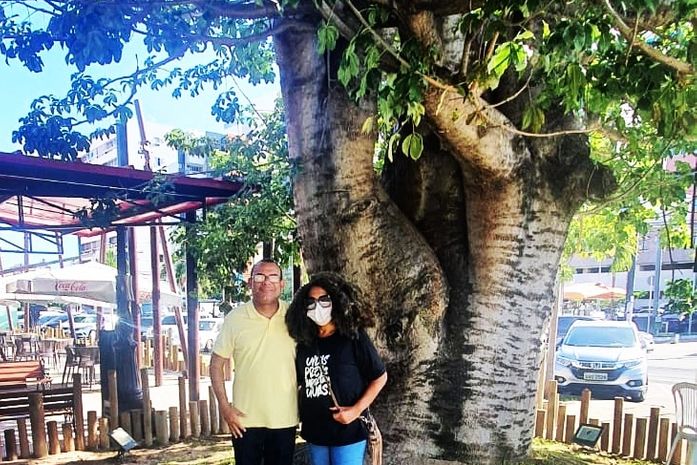 Essa ativista propôs e com a intervenção do vice prefeito Ronaldo Lessa, Maceió estuda a criação da rota de preservação e tombamento dos Baobás