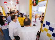 Prefeitura de Arapiraca entrega creche ampliada e requalificada em Mangabeiras