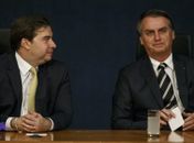 Rodrigo Maia e Jair Bolsonaro