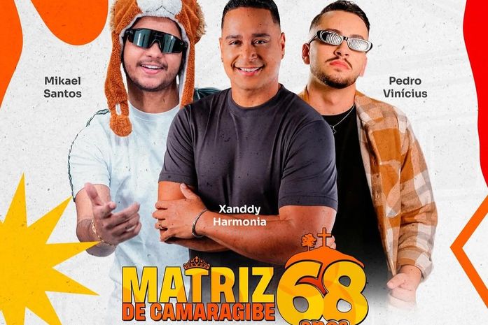 Festa de Matriz/AL, nesta sexta, tem Xanddy Harmonia como grande atração dos 68 anos de emancipação