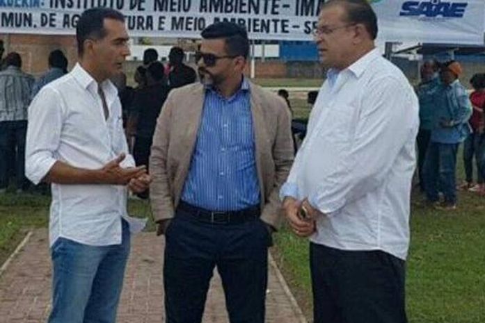 Presidente da Câmara prestigia lançamento do "Alagoas Mais Verde" em São Miguel dos Campos