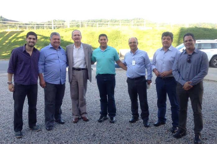 Prefeito George Clemente recebeu o Ministro Aldo Rebelo em São Miguel dos Campos