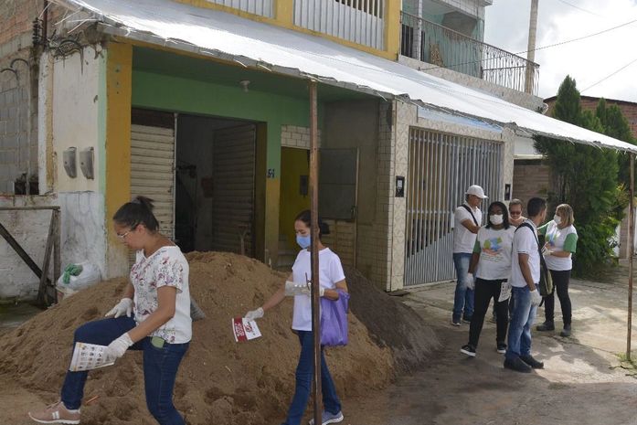 Saúde e Meio Ambiente de Anadia promovem ação de conscientização de combate ao Aedes Aegypti
