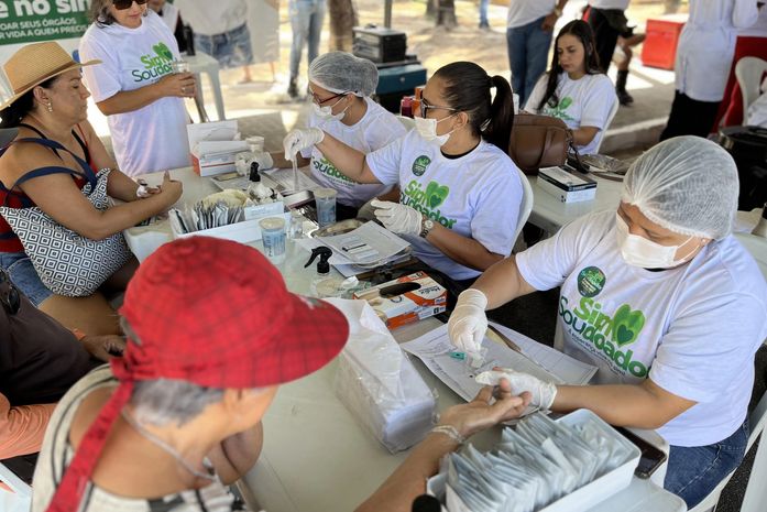 Sesau promove ação educativa sobre doação de órgãos e cuidados com o coração