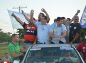 Caravana de Severino e Randerson movimenta a zona rural de Arapiraca