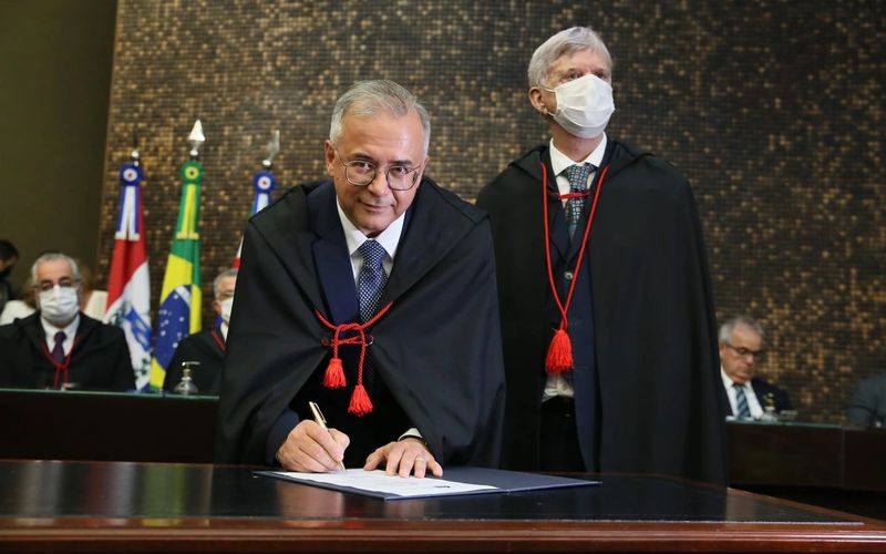 Fábio Ferrario tomou posse como desembargador nesta segunda-feira (25)