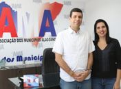 Hugo Wanderley e Pauline Pereira