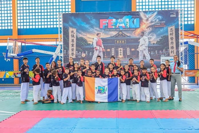 Projeto Futuro Jequiá brilha no Campeonato Alagoano de Karatê Interestilos 2026