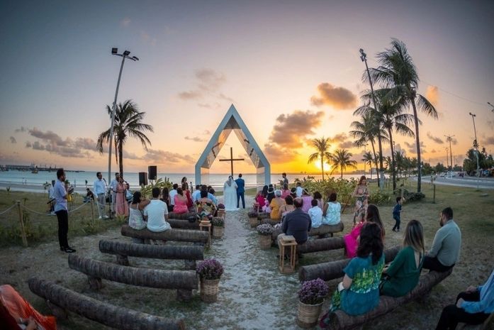 Capelinha de Jaraguá recebe 116 casamentos em 2025 e segue como um dos cenários mais desejados de Maceió