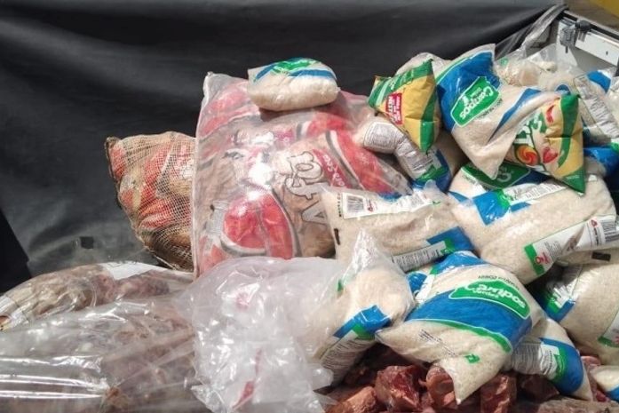 Risco à saúde: Visa apreende 250 kg de alimentos estragados e vencidos