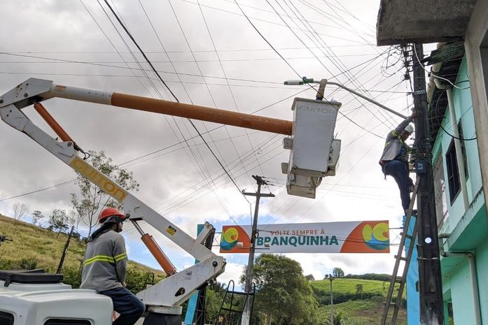Prefeitura de Branquinha inicia nova etapa de instalação da iluminação de LED