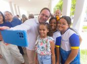 Luciano entrega escola no Planalto e anuncia inauguração de creche no Residencial Agreste