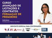 Empresa CGAP lança o "Curso Avançado de Licitações e Contratos -Formação de Pregoeiros"
