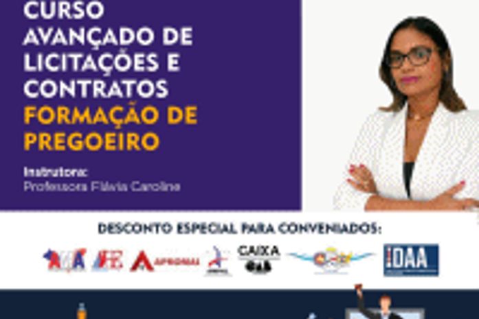 Empresa CGAP lança o "Curso Avançado de Licitações e Contratos -Formação de Pregoeiros"