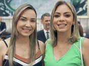 Fernanda e sua irmã, grande parceira de trabalho a deputada Flávia Cavalcante 