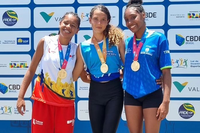 Atleta coruripense é medalha de ouro no JEBS e carimba o passaporte para participar dos Jogos Escolares Sulamericanos no Chile