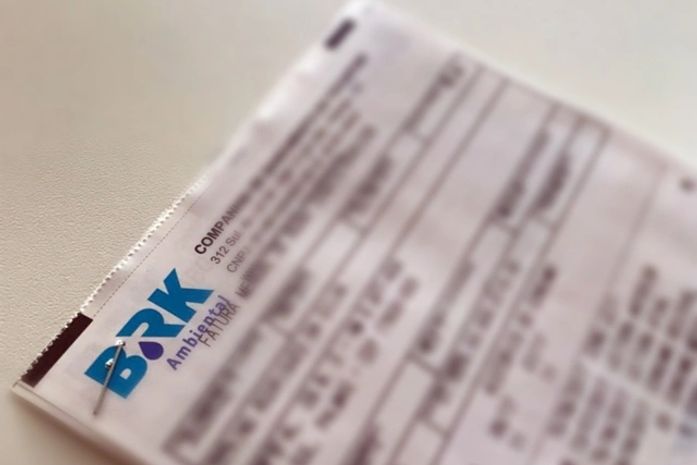 Fatura BRK Ambiental