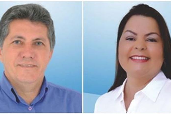 José Augusto Rocha Souza (PPS) e Ana Lúcia Fidélis (PRP), de Anadia