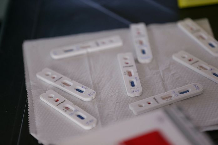 Teste rápido para Covid-19