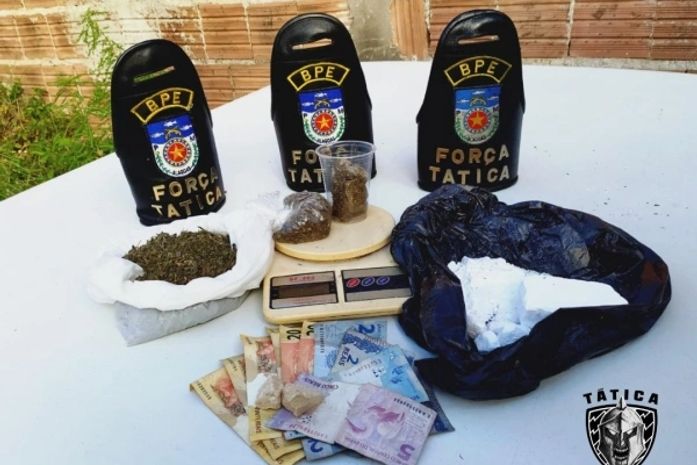 Apreensão ocorreu após abordagem das equipes de Força Tática do BPE