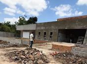 Prefeito de Anadia acompanha obras de construção de escola