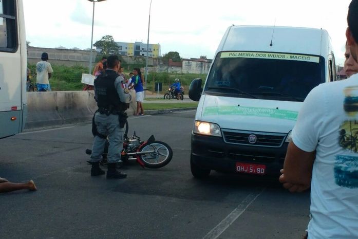 Acidente ocorreu no Barro Duro, em Maceió