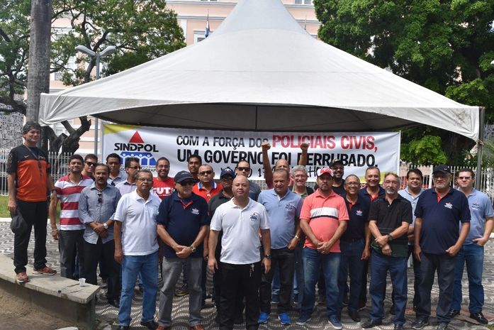 Ato do Sindpol que relembra o 17 de Julho marca a luta contra o desmonte da Polícia Civil