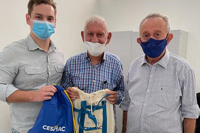 Pró-Reitor Financeiro e Diretor Comercial da FEJAL/Cesmac participa de reunião com Prefeito da Barra de São Miguel para futuros convênios