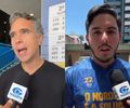 Deputados federais eleitos Rafael Brito (MDB) e Alvinho Lira (PP) votam na Ponta Verde, em Maceió