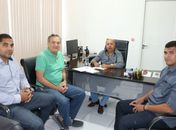 Lailson Gomes recebe deputado federal Ronaldo Lessa