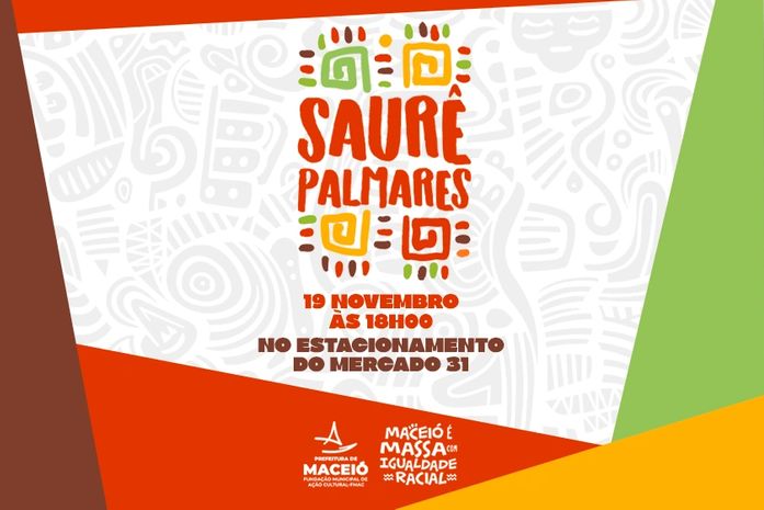 Prefeitura de Maceió realiza edição do Saurê Palmares nesta quarta-feira (19)