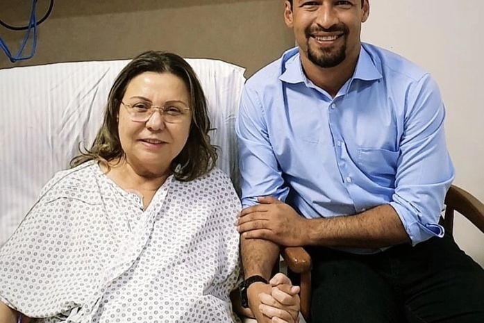 Tereza Nelma inicia novo tratamento, em novo hospital
