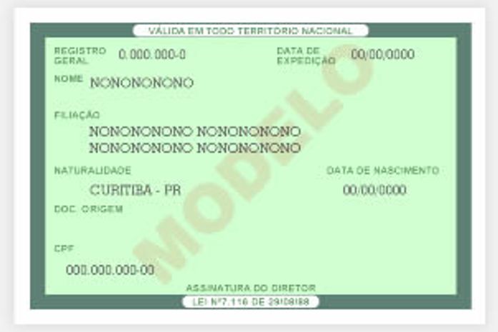 Documento Nacional de Identificação poderá ser emitido pelos Correios