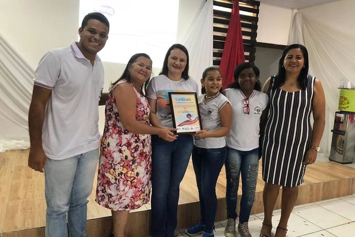 Alunos da rede municipal participam de projeto sobre trabalho infantil, em União dos Palmares