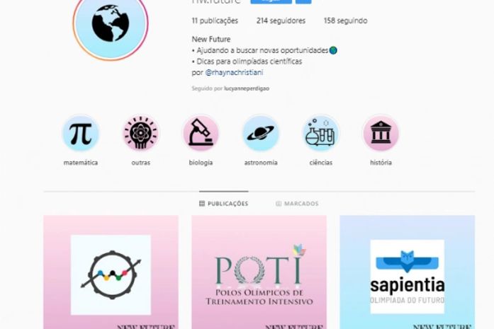 @nw.future, no Instagram, surgiu em Janeiro de 2020.