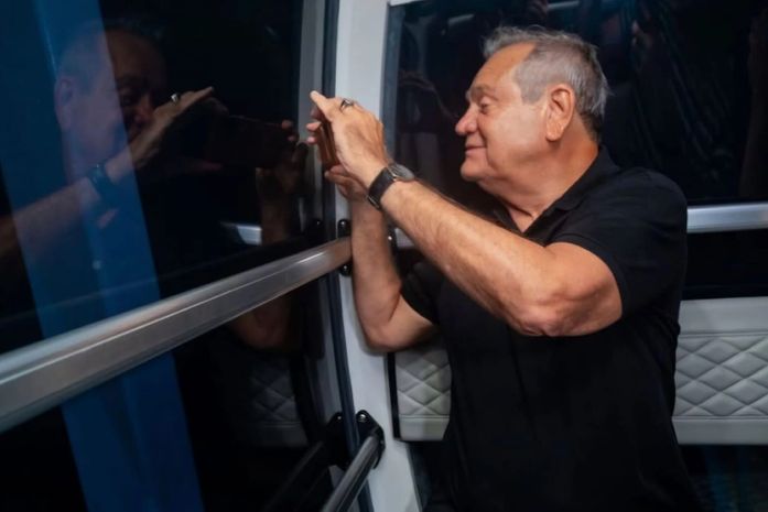 Ronaldo Lessa na roda-gigante