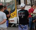 Colisão entre moto e ônibus deixa dois feridos em Maceió