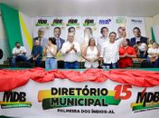 MDB: Multidão prestigia ato político de Tia Júlia, Silvio Camelo e Júlio Cezar