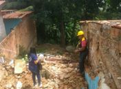 
O objetivo foi proporcionar segurança aos vizinhos. 