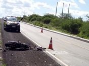 Acidente aconteceu em trecho da BR 423, na zona rural de Ouro Branco