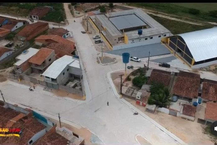 Bairro de Pindobinha ganha uma série de obras neste domingo à tarde