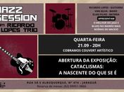 Jaraguá recebe a primeira edição do Jazz Session com Ricardo Lopes Trio e abertura de exposição inspirada em mulheres