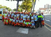 Equipe atuou durante as prévias