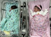 Mãe relata emoção do nascimento de gêmeos no Hospital da Mulher