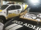 Polícia apreende em Alagoas 15kg de maconha transportado de Aracaju em carro de passeio