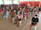 Mais de 350 famílias coruripenses foram beneficiadas com a entrega de cestas básicas
