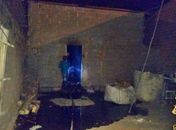 Casa ficou destruída
