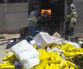 Mais de uma tonelada de drogas apreendidas pela PC são incineradas