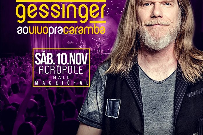Humberto Gessinger colocou Maceió na rota da sua nova turnê nacional “Ao vivo pra caramba“.